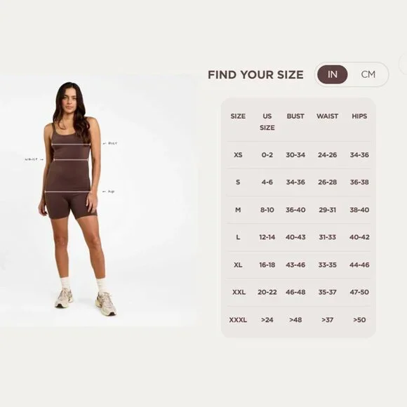 NUUDS Square Neck Tank Bodysuit‎ Size Medium - Picture 9 of 9